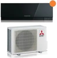 Climatizzatore Condizionatore Mitsubishi Electric Inverter Kirigamine ZEN R-32 Black 9000 btu MSZ-EF25VGKB Nero Wi-Fi Integrato -(Novit)