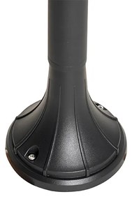 Lanterna da esterno classica nera 125 cm IP44 - Daphne