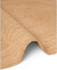 Tappeto di colore naturale in iuta reversibile/tessuto a mano 160x230 cm Braided – Hanse Home