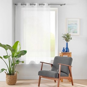 Tenda in voile bianco 140x180 cm Lissea - douceur d'intérieur