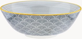 Set di 6 ciotole in porcellana Pattern