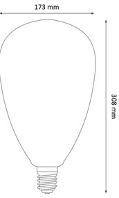 Lampadina LED DECO VINTAGE S173 E27/4W/230V 1800K