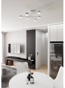 Plafoniera HALO 6xGX53/10W/230V bianca