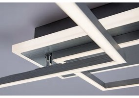 Rabalux 71014 - Plafoniera LED ATHELSTAN 40W 230V 4000K cromo opaco