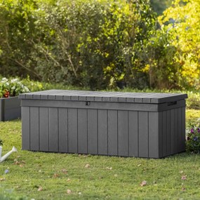 Baule Da Giardino Darwin 380 L Grigio /