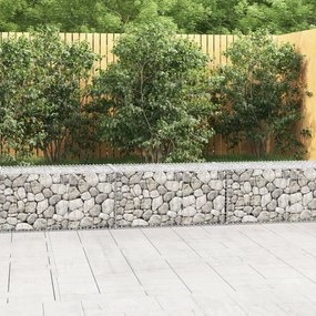Gabbione Con Copertura İn Acciaio Zincato 300x50x50 Cm /