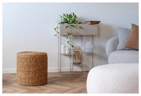 Lampada da tavolo LED bianca con paralume in vetro (altezza totale 19,5 cm) Alton – House Nordic