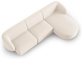 Divano angolare crema, angolo destro Shane - Micadoni Home