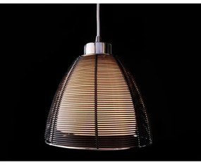Deko-Light 342026 - Lampadario a sospensione con filo FILO 1xE27/60W/230V diametro 19 cm nero