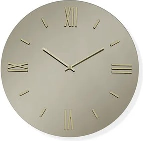 Orologio da parete rotondo in cristallo Bronzo D40 cm - ROY