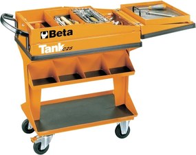 Carrello per officina BETA C25  4 ruote 1 cassetti , L 45 x H 81 cm