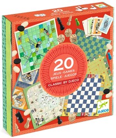 Classic by Djeco: 20 giochi di società classici