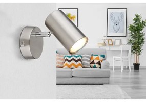 Globo 57914-1N - Faretto da parete ALLVI 1xGU10/25W/230V cromo