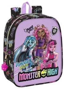 Zaino Scuola Monster High Creep Nero 22 x 27 x 10 cm