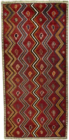Gabbeh Tappeto persiano 230 x 110 Rosso (Iran) Annodato A Mano