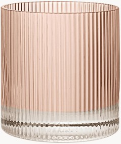 Set di 2 bicchieri in vetro soffiato Ripple, 250 ml