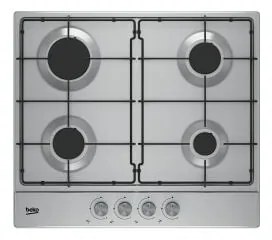 Beko - piano cot 60CM 4F front inox HIAG64223S