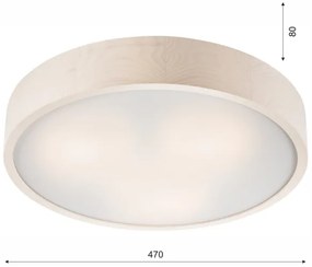 Lampada da soffitto 3xE27/60W/230V
