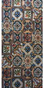 Passatoia cucina Kuki maioliche h. cm 52 antiscivolo