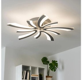 Brilagi - Lampadario a plafone LED dimmerabile TWIST LED/55W/230V 3000-6500K antracite + +TC