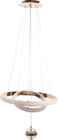 Lampada da soffitto G143-CP 50cm GOLD