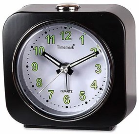 Orologio da Tavolo Timemark Nero Plastica 9 x 9 x 4 cm