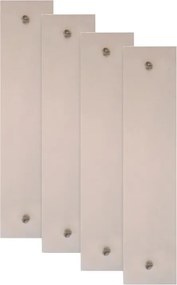 Pannello per balaustra F21 in PMMA L 72 x H 17 cm