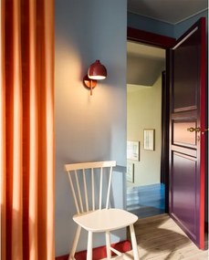 Osram - Lampada da parete DECOR COROLLE 1xG9/20W/230V rossa