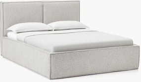 Letto imbottito in bouclé Dream