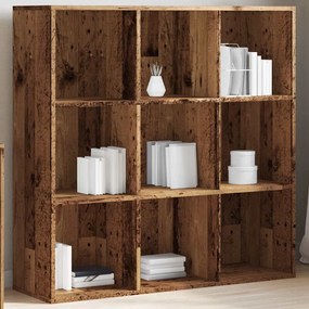 Libreria legno antico 98x29x97,5 cm