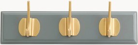 Appendiabiti da parete in legno fatto a mano Edgy