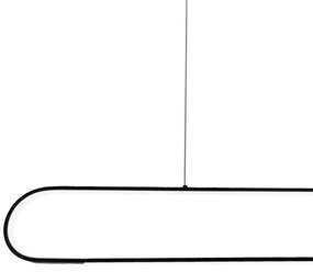 Lampadario LED a sospensione con filo FRAME LED/42W/230V nero