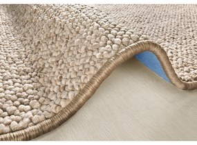 Runner beige-marrone , 80 x 300 cm Wolly - BT Carpet