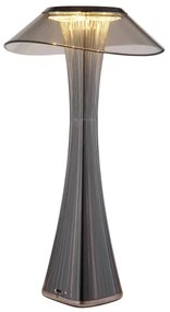 Globo 21025S-LED Lampada da tavolo ricaricabile dimmerabile AMBRA LED/2,5W/3,7V 2700K/4500K/6500K nero