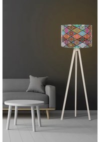 Lampada da terra AYD 1xE27/60W/230V multicolore/beige