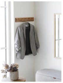 Attaccapanni da parete di colore naturale in rovere massiccio 50 cm Barco – House Nordic