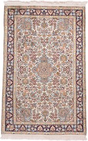 Cashmere Silk Tappeto 80 x 120 (Indian) Annodato A Mano