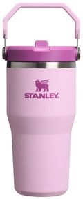 Borraccia termica rosa in acciaio inox 600 ml IceFlow™ Flip Straw 2.0 Cherry Blossom – Stanley