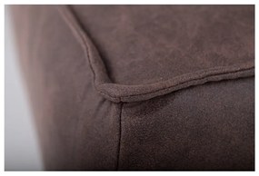 Sgabello in similpelle marrone Copenhagen - Scandic