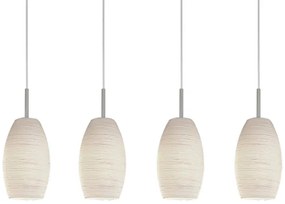 Eglo 97587 - Lampadario a sospensione con filo BATISTA 3 4xE27/40W/230V
