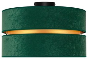 Duolla - Plafoniera DUO 1xE27/40W/230V diametro 40 cm verde/oro