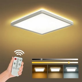 Brilagi - Lampada LED dimmerabile ULTRA SLIM 18W 230V 30x30 cm bianco + DO