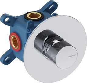 Rubinetto per incasso doccia Loop k monocomando 1 via cromato