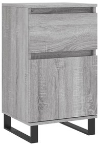 Credenza Grigio Sonoma 40x35x70 cm in Legno Multistrato