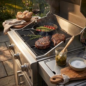 GRIGLIA - griglia in ghisa per barbecue DIABLO e PIROS 3 e 5 fuochi