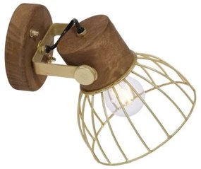 Leuchten Direkt 11486-60 - Faretto da parete ALAMI 1xE27/25W/230V