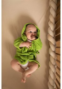 Accappatoio per neonato in cotone rosa scuro taglia 2-4 anni - Tiseco Home Studio