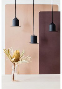 Set di 3 lampade a sospensione nere Hat - EMKO