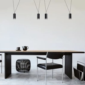 Rabalux 73038 - Lampadario a sospensione con filo SENOBIA 4xGU10/5W/230V ragno