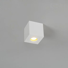 Faretto da bagno quadrato moderno bianco - Capa